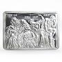Niue 2 dollars 450 Years of William Shakespeare colored proof silver coin 2014