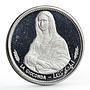 Sharjah 1 riyal Mona Lisa La Gioconda proof silver coin 1970