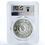 Niue 1 dollar A. Mucha Zodiac Series Aquarius PR70 PCGS silver coin 2010