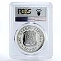 Philippines 50 piso Inauguration of New Mint PR68 PCGS silver coin 1977
