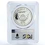 Mali 10 francs President Modibo Keita Independence PR63 PCGS silver coin 1960