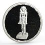 Egypt 5 pounds Statue of King Amenemhat III proof silver coin 1994
