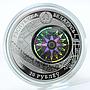 Belarus 20 roubles Kruzenstern Sailing Ships hologram silver coin 2011