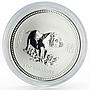 Australia 1 dollar Lunar Calendar series I Year of the Pig silver coin 2007
