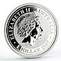 Australia 1 dollar Lunar Calendar series I Year of Mouse silver coin 2008