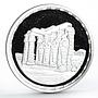 Egypt 5 pounds Ruins of Karnak Ancient Statues proof silver coin 1994