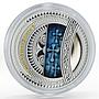 Niue 1 dollar World of Your Soul series Faith colored proof silver coin 2015