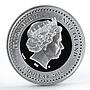 Niue 1 dollar World of Your Soul series Faith colored proof silver coin 2015
