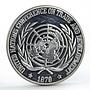 Philippines 25 piso UN Conference on Development proof silver coin 1979