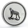 Australia 1 dollar Lunar Calendar series I Year of the Tiger silver coin 2010