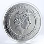 Ghana 1 cedi The Royal Baby proof color silverplated coin 2013