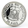 Philippines 25 piso World Food Day silver coin 1981