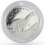 Sahrawi 500 pesetas Prehistoric Animals Camarasaurus silver coin 1994