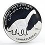 Sahrawi 500 pesetas Prehistoric Animals Camarasaurus silver coin 1994