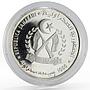 Sahrawi 1000 pesetas Millennium proof silver coin 2000