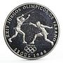 Panama 1 balboa Seoul Olympic Summer Games series Fencing CuNi coin 1988