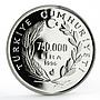 Turkey 750000 lira World Food Summit FAO Grain proof silver coin 1996