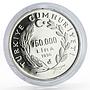 Turkey 750000 lira World Food Summit FAO Grain proof silver coin 1996