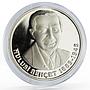 Turkey 1000000 lira Scientist Hulusi Behcet proof silver coin 1996