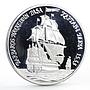 Turkey 15000000 lira Barbaros Hayreddin Ship Clipper Seafaring silver coin 1997