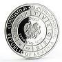 Armenia 100 dram Zodiac Signs series Capricorn colored silver coin 2007