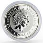 Australia 1 dollar Lunar Calendar series I Year of the Pig silver coin 2007