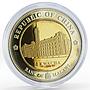 Malawi 50 kwacha Inauguration of the 11th President gilded bronze coin 2004