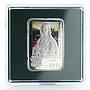 Andorra, 10 dinars, Da Vinci, Mona Lisa, painting, silver coin, 2008