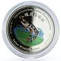 Cook Islands 2 dollars Marine Life Taiwanian Fish colored silver coin 2002