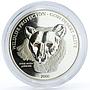 Mongolia 500 togrog Wildlife Protection series Gobi Bear proof silver coin 2006