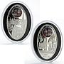 Niue 1 dollar set of 8 coins Faith Gothic Cathedrals Churches silver 2010 - 2011