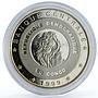 Congo 10 francs Explorer of Africa Sir Henry Morton Stanley silver coin 1999