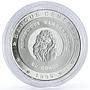 Congo 10 francs Explorer of Africa David Livingstone silver coin 1999