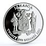 Jamaica 25 dollars UNICEF For the Children proof silver coin 2001