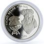 Jamaica 25 dollars Danish Nobleman Tycho Brahe proof silver coin 1995