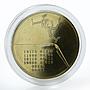 Hungary 1000 Forint Message - Mercury bronze coin 2002