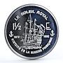 France 1 1/2 euro Le Soleil Royal Ship Clipper proof silver coin 2004