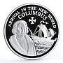 Jamaica 10 dollars The New World Columbus Ship coin 1990
