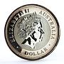 Australia 1 dollar A Gift For Baby Girl Kookaburra Bird Fauna silver coin 2005