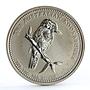 Australia 1 dollar A Gift For Baby Boy Kookaburra Bird Fauna silver coin 2005