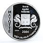 France 1 1/2 euro Cuirasse Bouvet Ship Steamer proof silver coin 2004