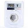 Britain 50 pence Presidency of European Council PR70 PCGS silver coin 2009