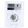 Britain 50 pence Royal Symbols Kew Gardens PR69 PCGS silver coin 2009