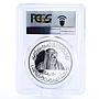 United Arab Emirates 50 dirhams General Womens Union PR67 PCGS silver coin 2000