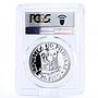 Philippines 25 piso Woman Holding Grain PL69 PCGS proof silver coin 1976