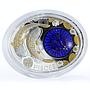 Macedonia 10 denari Zodiac Signs series Pisces 3D silver coin 2015