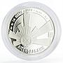 Abkhazia 10 apsars Patriotic War Heroes series S.P Dbar silver coin 2013