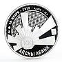 Abkhazia 10 apsars Patriotic War Heroes series S.P Dbar silver coin 2013