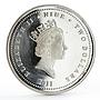 Niue 2 dollars Pirates of the Caribbean Henry Avery colored silver coin 2011