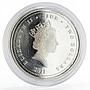 Niue 2 dollars Pirates of the Caribbean Henry Avery colored silver coin 2011